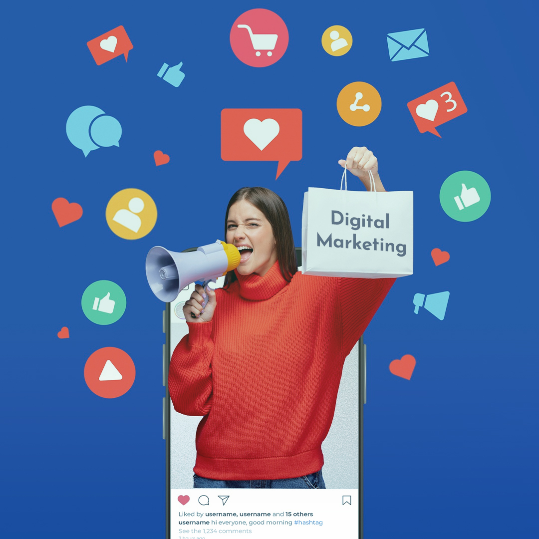 Digital Marketing Illustration